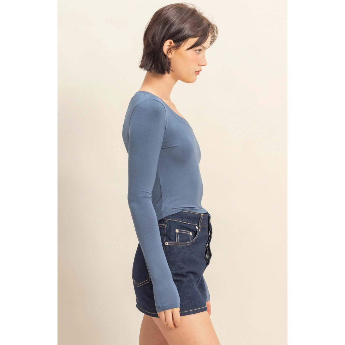 norah long sleeve top