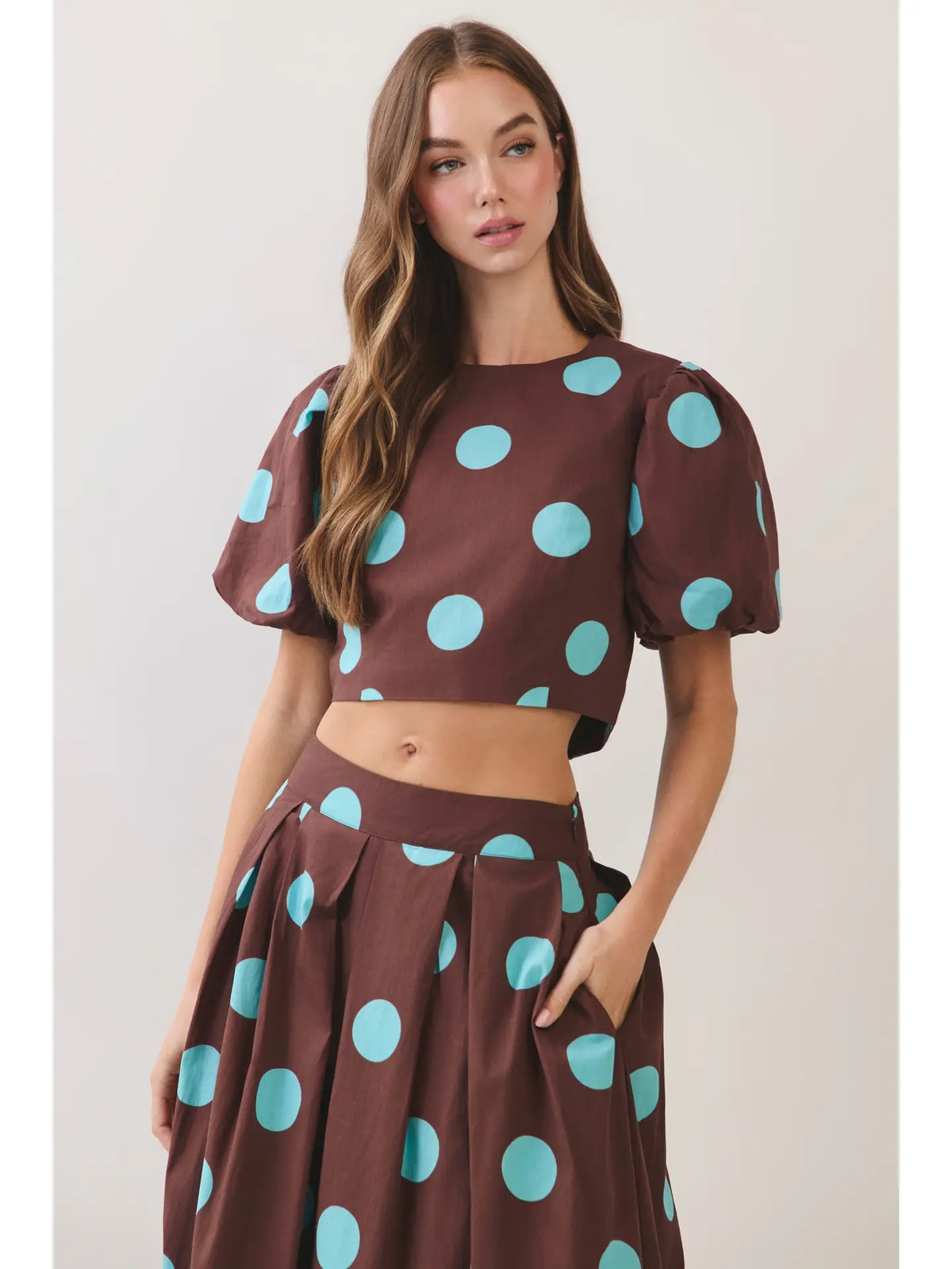 parker polka dot top