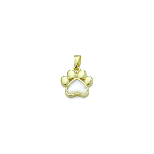pearl paw charm