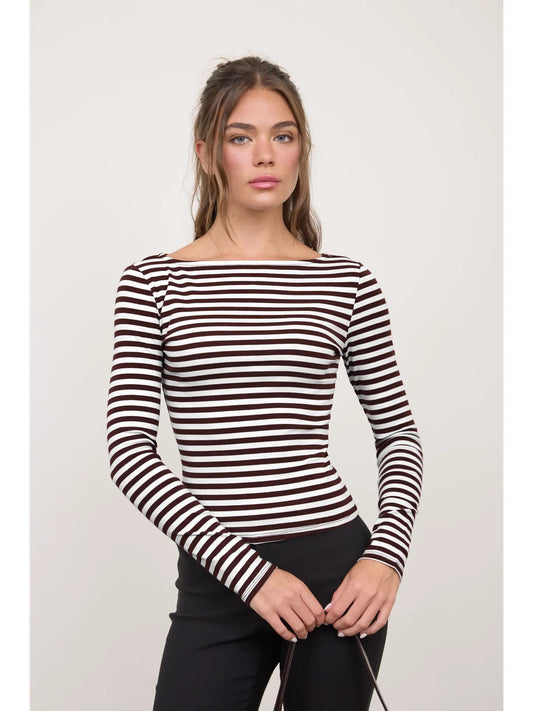 noa striped long sleeve