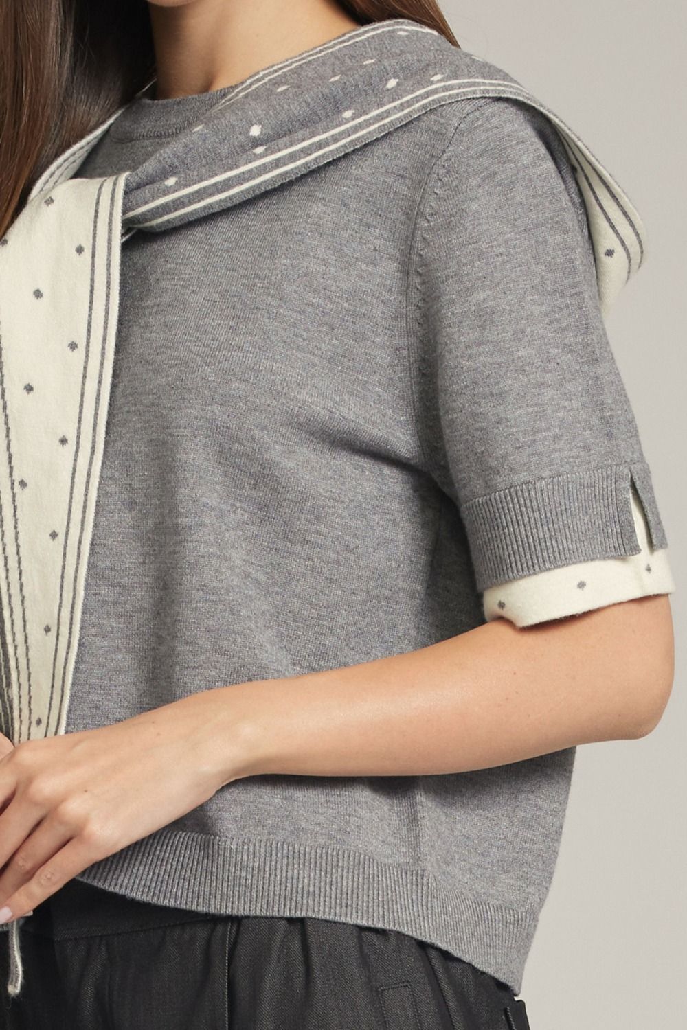 harlow tie sweater