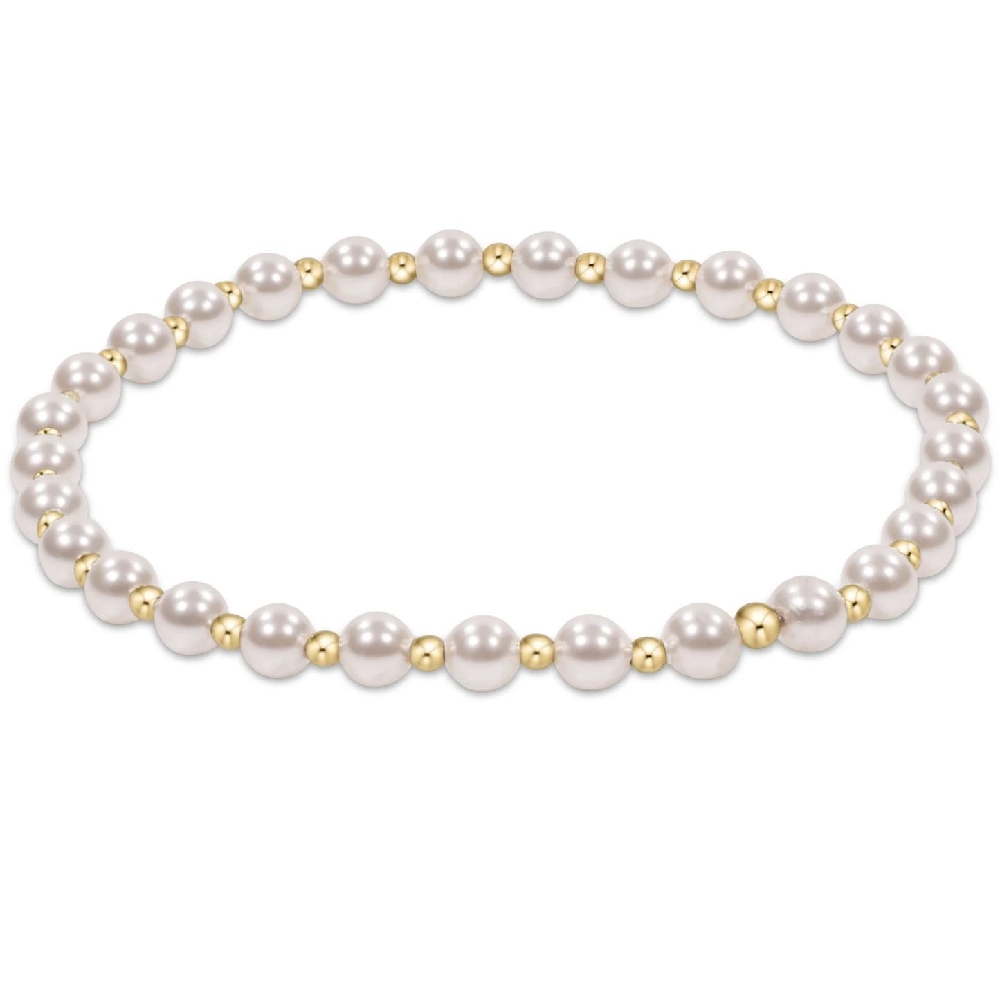 grateful pearl 4mm bracelet