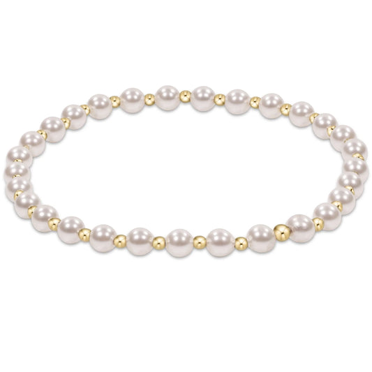 grateful pearl 4mm bracelet