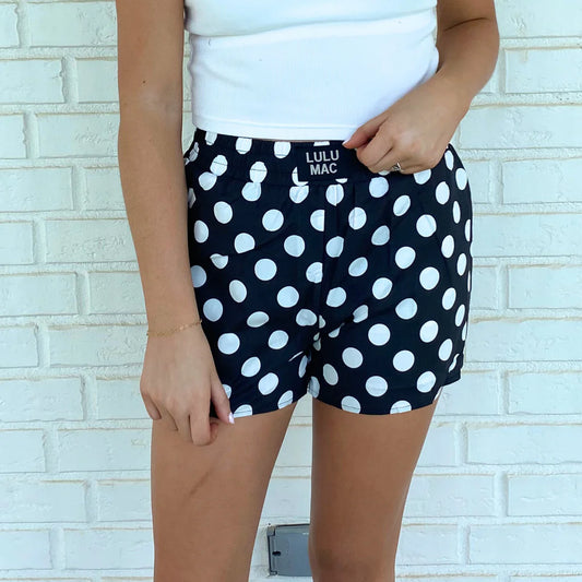 polka dot short lulu mac
