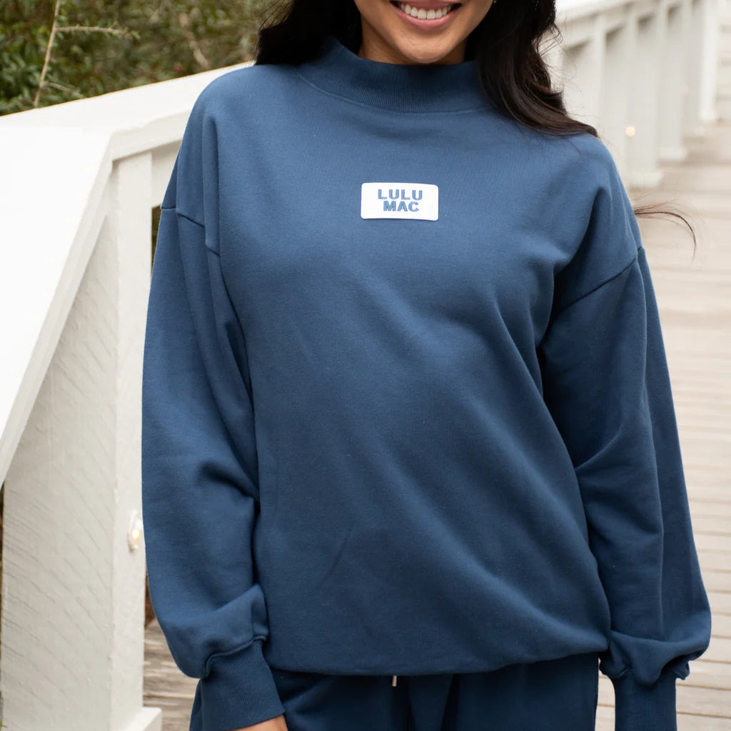 Lulu Mac patch mock neck PREORDER