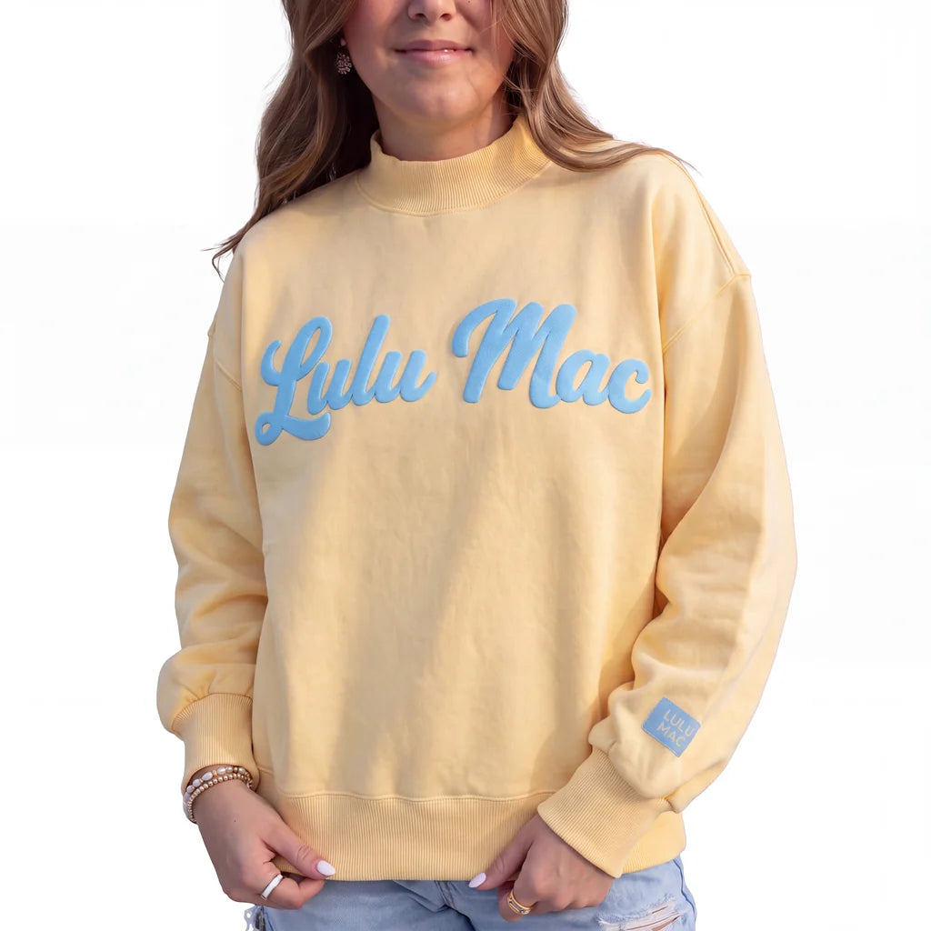 lulu mac script mock neck